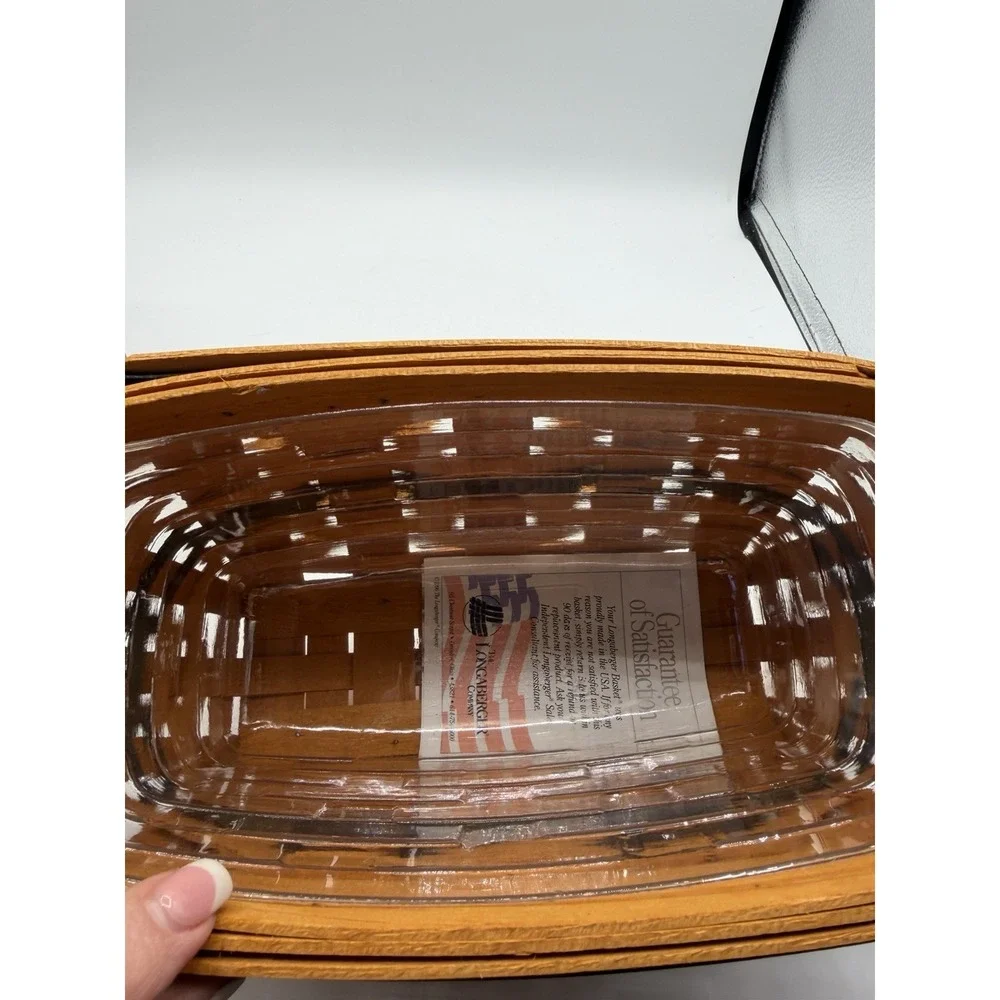 Longaberger Collectors Club 1997 Renewal Basket Combo 🧺✨‎ – NIB (New in Box)